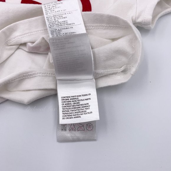 Authentic Gucci White Tees Top Girls Size 6-9 m - Picture 7 of 12